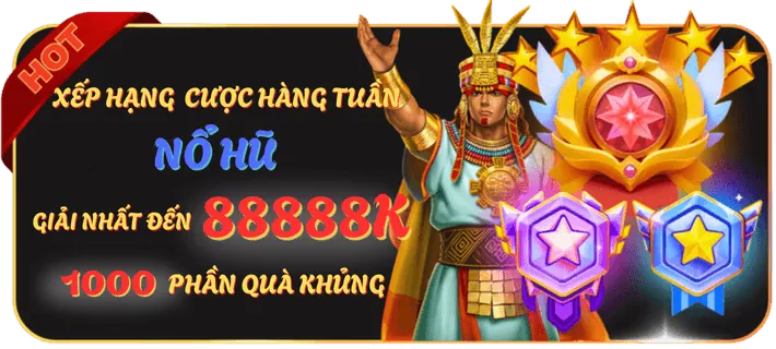 Hoàn trả hàng tuần cho các trò chơi casino